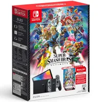 Nintendo Switch OLED: Super Smash Bros. Ultimate Bundle —