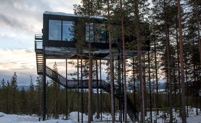 The 7th Room at the Treehotel, Lapland, Sweden - Exterior