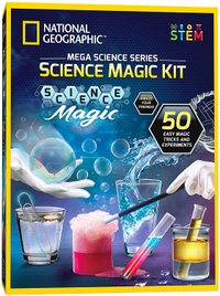 NATIONAL GEOGRAPHIC Science Magic Kit: $29.99 &nbsp;$23.99 on Amazon
Teach the science behind a range of impressive magic tricks with this science kit from National Geographic. Save 20% on the usual price on Amazon! &nbsp;&nbsp;