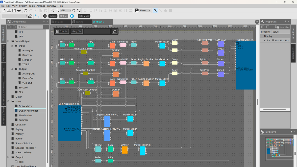 New Yamaha software for management. 