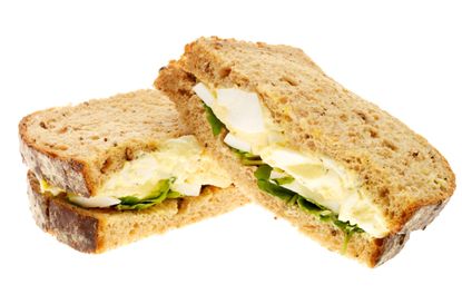 The best: Egg mayonnaise sandwich