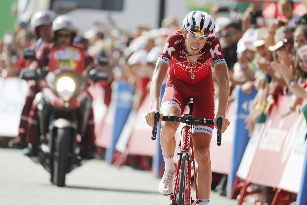 Ilnur Zakarin at the Vuelta a Espa&ntilde;a