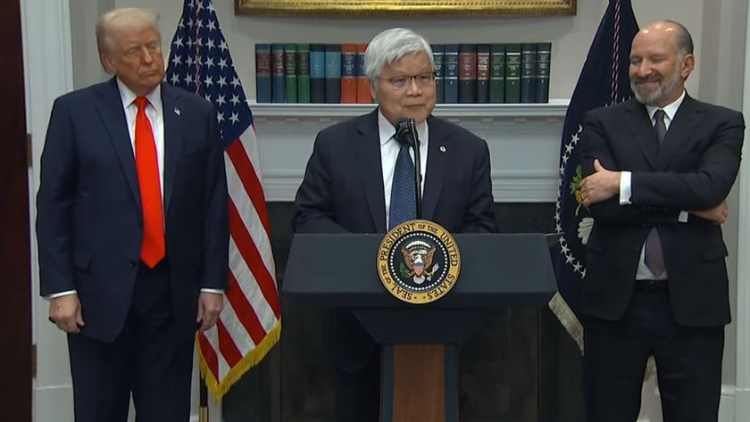 CC Wei with President Donald Trump at the White House