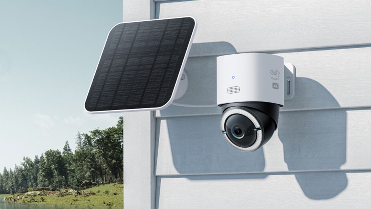 Eufy's new outdoor 4K security camera can run endlessly on solar power