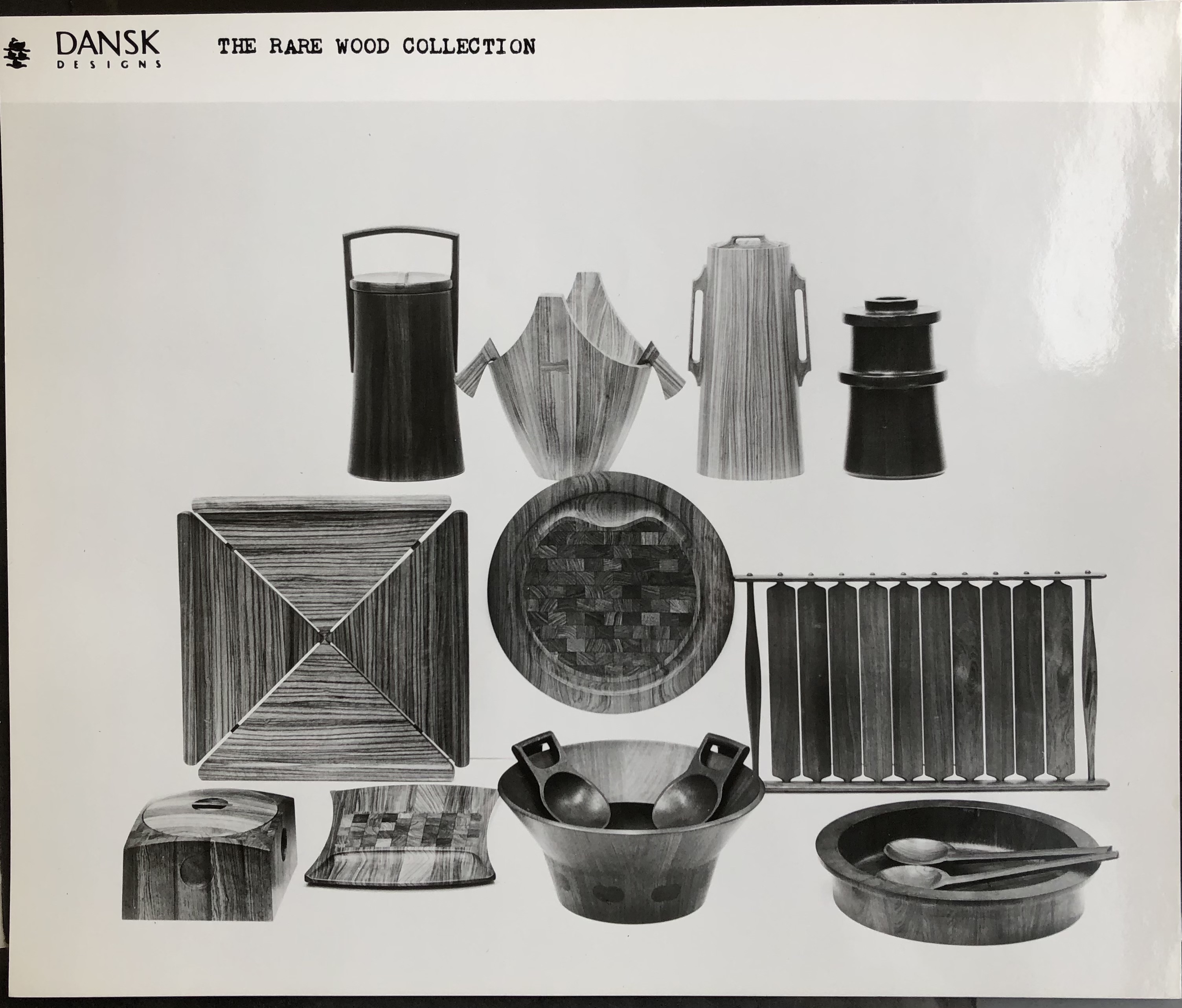 Archive images from Dansk, relaunched by Form Portfolios