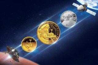 The People's Bank of China is issuing three commemorative coins to celebrate the success of Tianwen-1, the country's first mission to orbit and land on Mars.