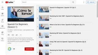 AIB Network Spanish website screenshot