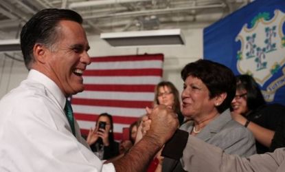 Presumptive Republican presidential nominee Mitt Romney
