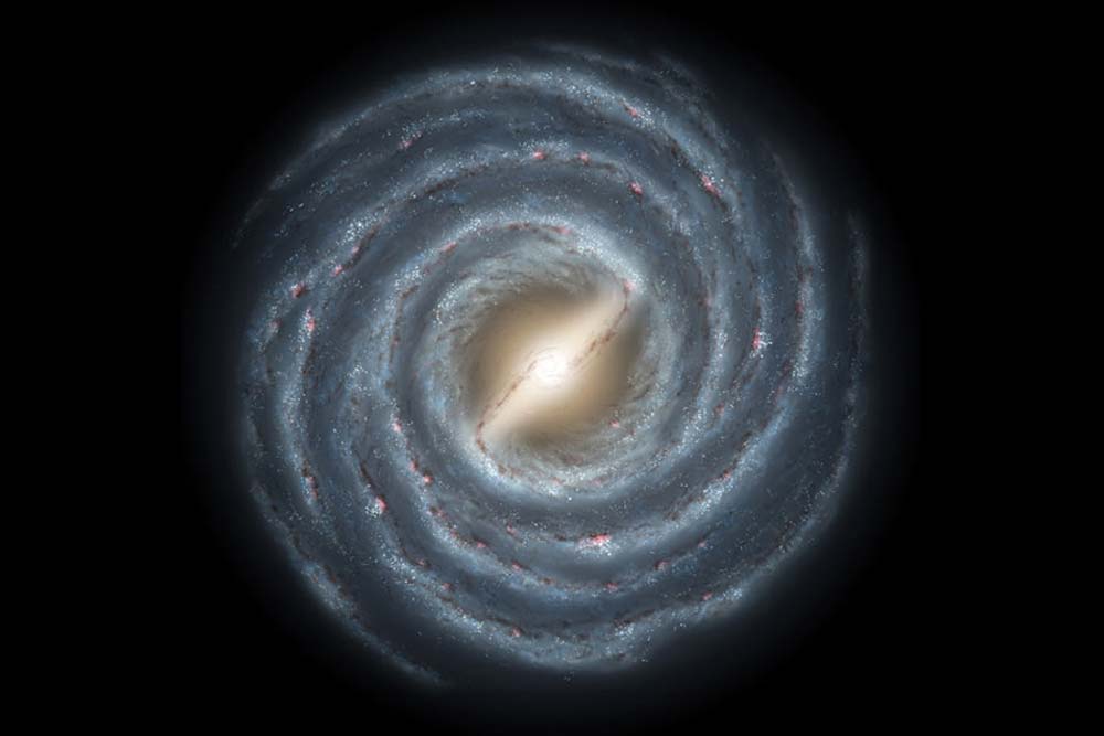 Artist&#039;s Depiction of Milky Way