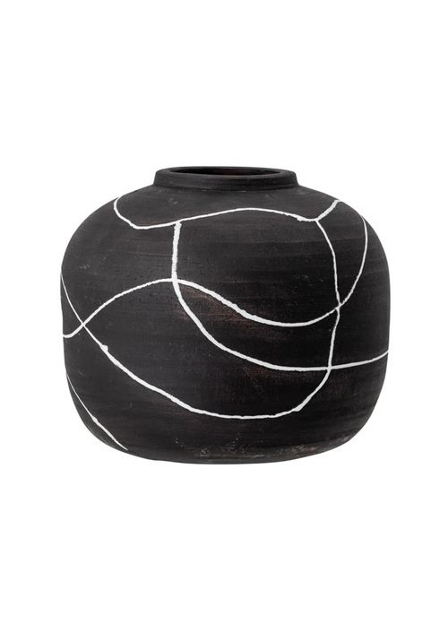 Creative Co-Op | Black & White Vase 