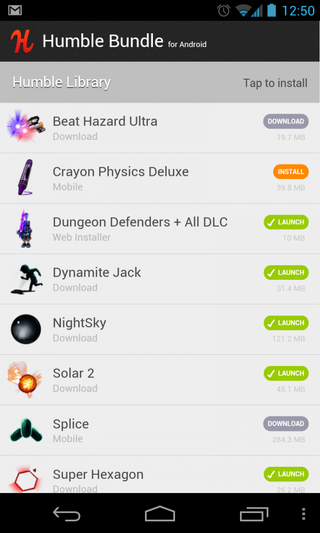 Humble Bundle for Android