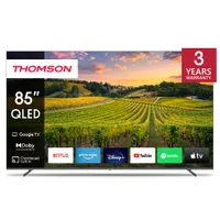 Thomson QLED Google TV 85" | 6.499:- 16.999:- hos PowerSpar 10.500 kroner: Thomson QLED Google TV 85" | 6.499:- 16.999:- hos PowerSpar 10.500 kroner: