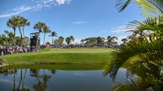 The sixth green at PGA National