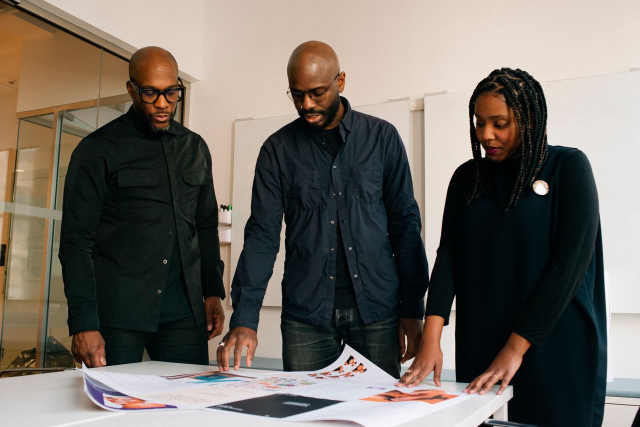 Marquise Stillwell, Nu Goteh and Alice Grandoit-Šutka, the three founders of Deem