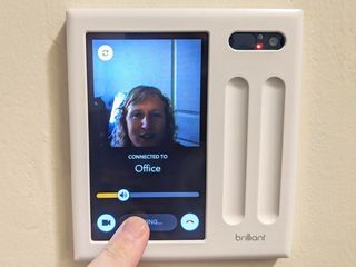 Using video intercom on Brilliant Smart Home Panel