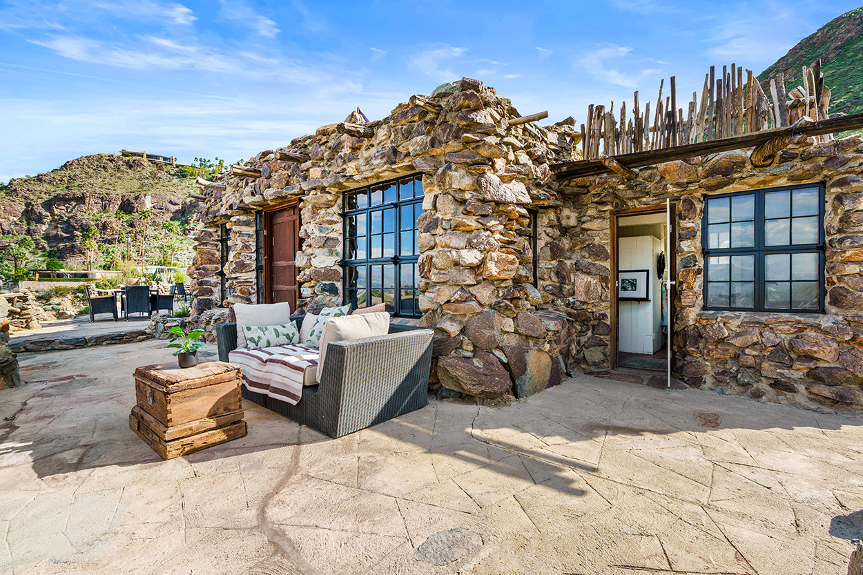 Home exterior in Palm Springs