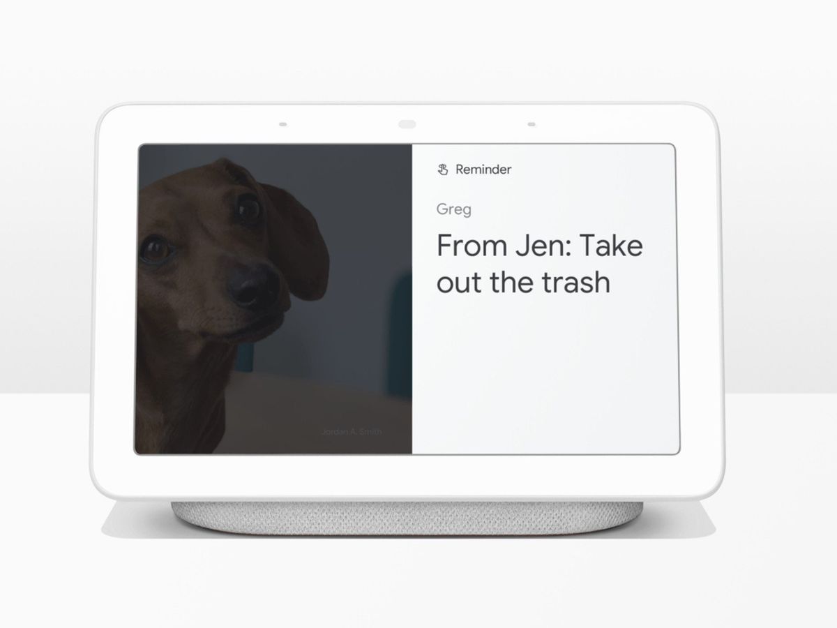 Reminders on Google Nest Hub