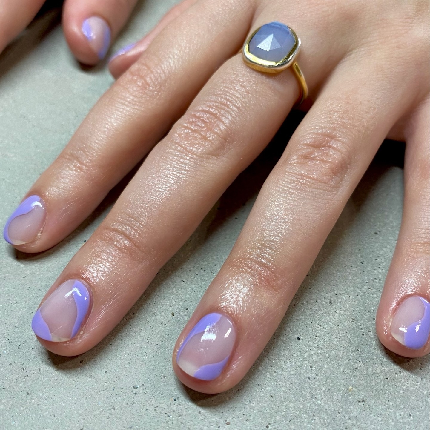 purple nail art ideas