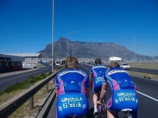 Training in South Africa is nice and when you are used to Ireland you don't even have to get used to the traffic on the left hand side of the road.