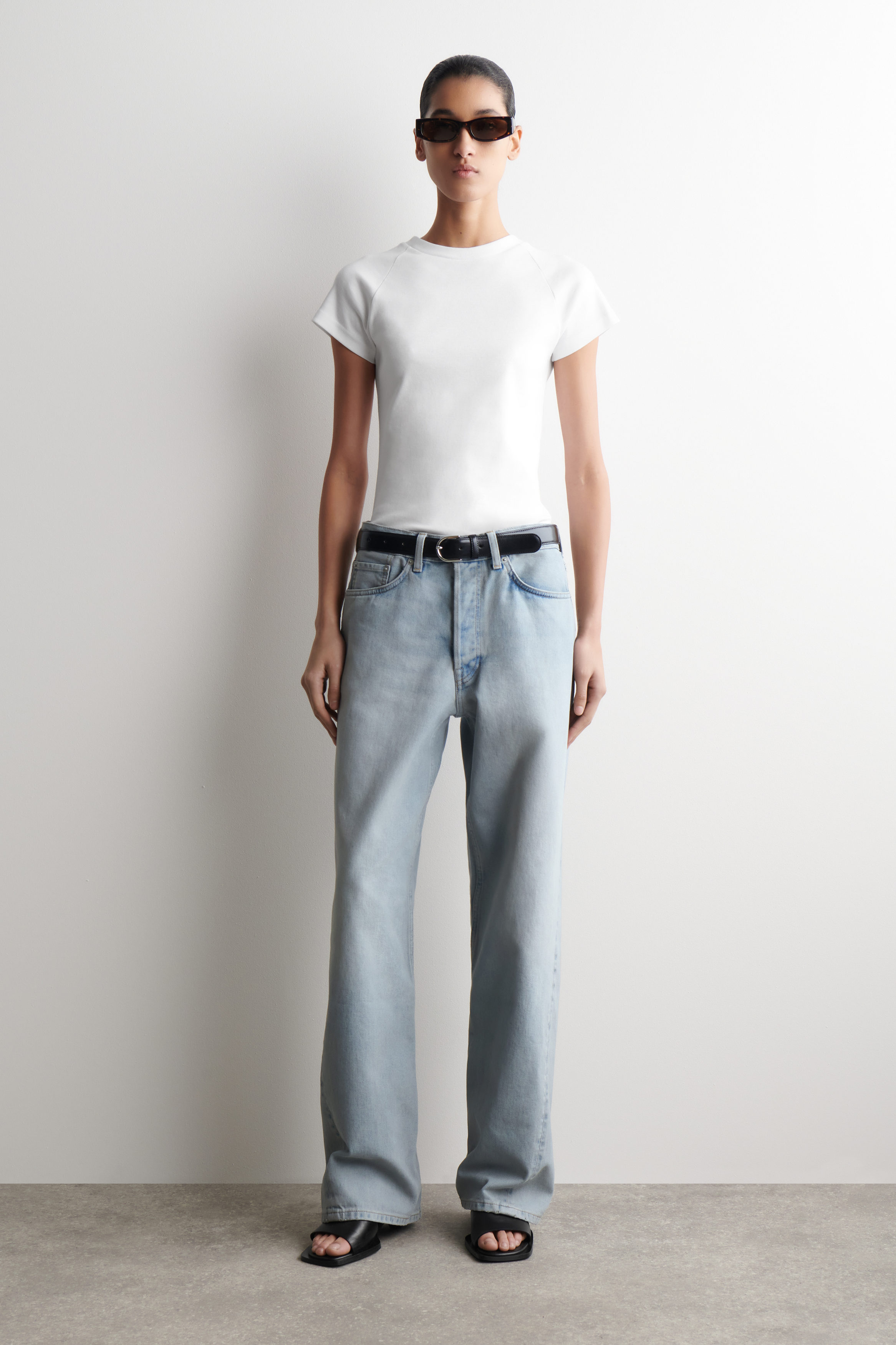 Facade Straight-Leg Jeans