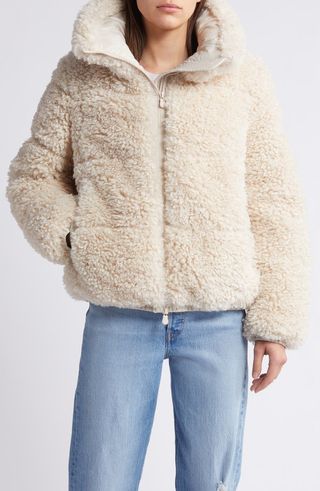 Kennie Insulated Faux Shearling Jacket