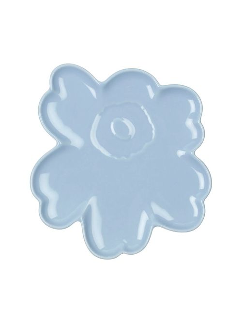 Marimekko Unikko Shape Saucer 20 Cm, Blue