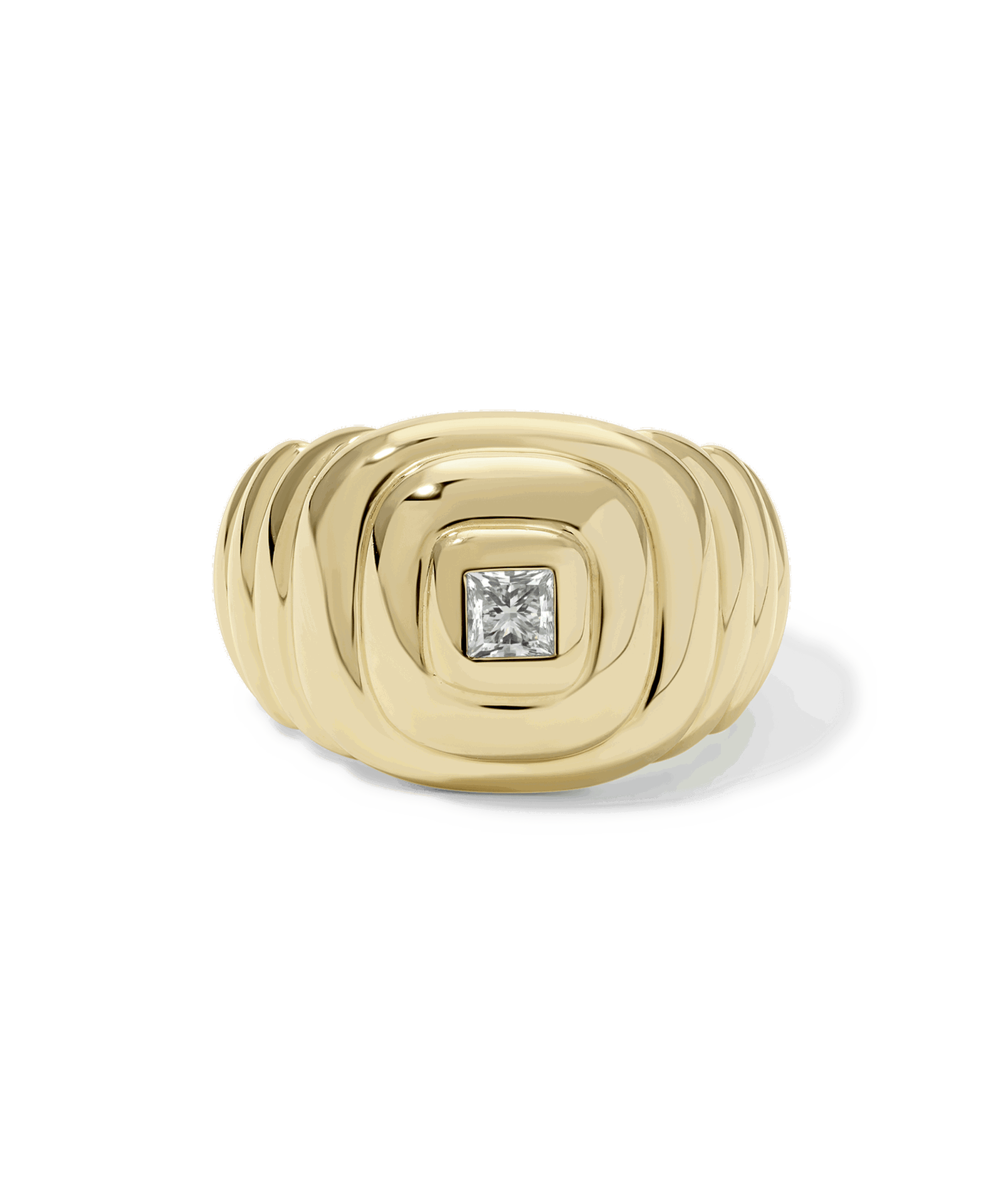 Princess Ripple Signet Ring