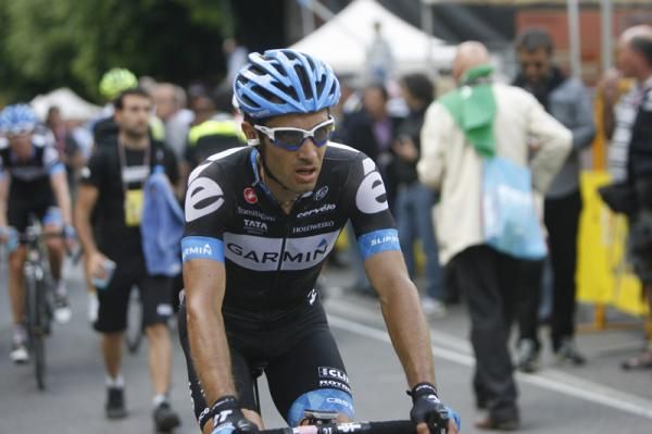 Le Mevel (Garmin-Cervelo) is in a strong GC position