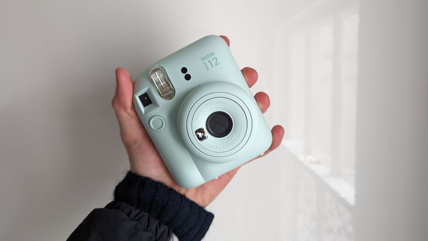 Fujifilm Instax Mini 12 instant camera in green