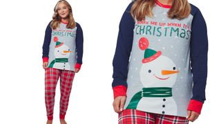 Harry Bear Womens Christmas Pyjamas ugly Christmas pyjamas for women