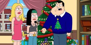 Francine Hayley and Stan American Dad TBS