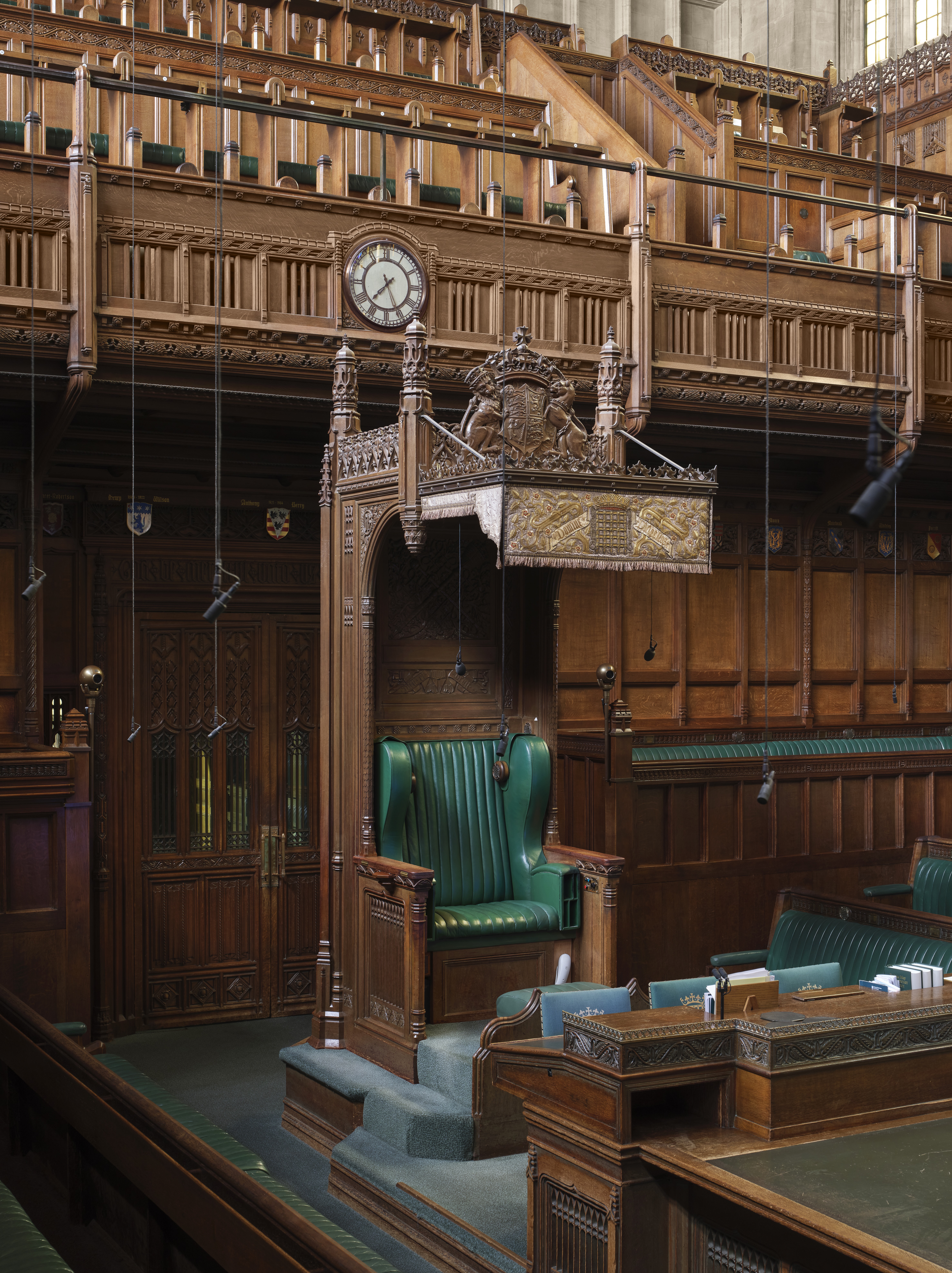House of Commons' Speaker's chair