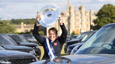 Pippa Funnell (GBR) winner Land Rover Burghley Horse Trials with MGH GRAFTON STREET in the grounds of Burghley House near Stamford in Lincolnshire in the UK between 5 - 8th September 2019