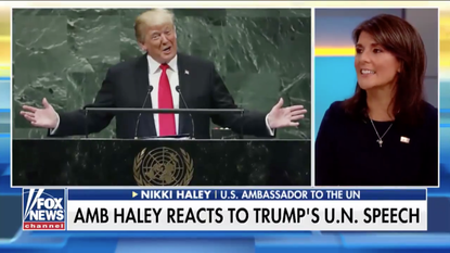 Nikki Haley discusses Trump's UN speech.