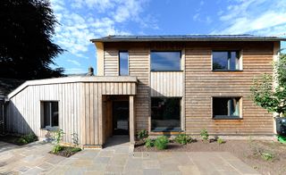 Contemporary self build with triple glazing