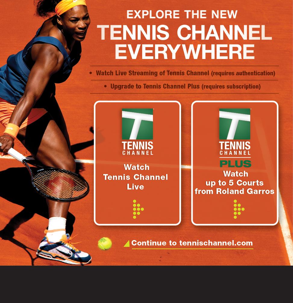 live streaming tennis channel