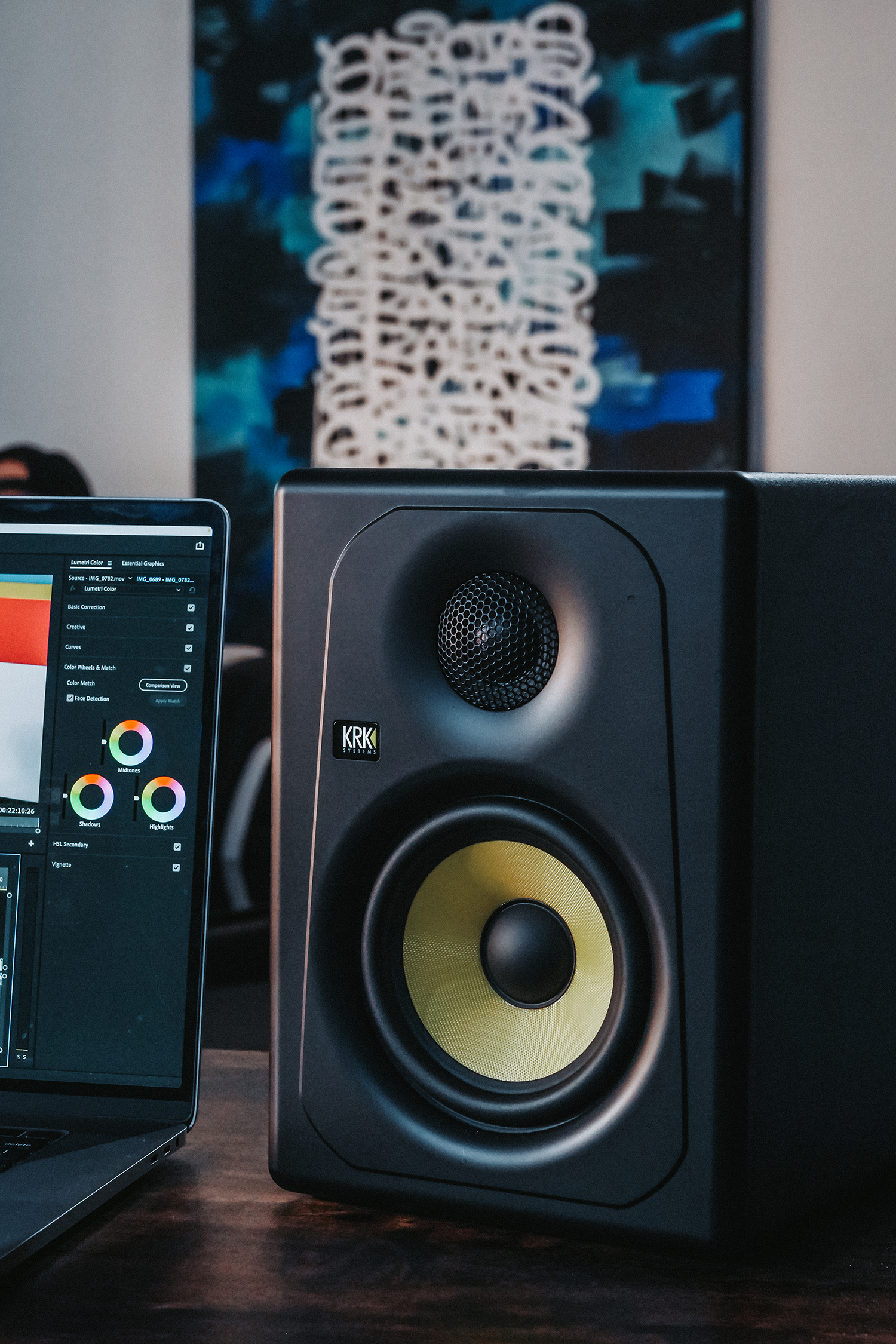 The 555 Studios podcasting studio.