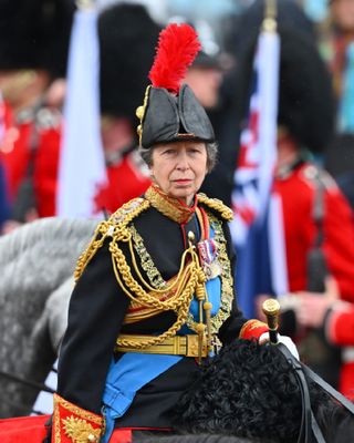 Princess Anne at the Coronation of King Charles III