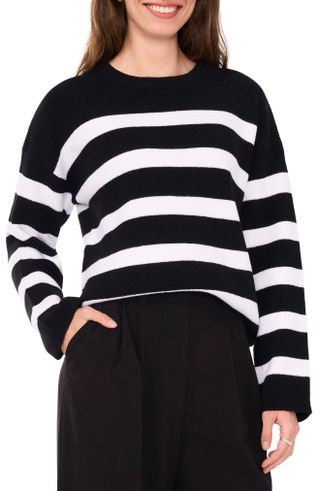 Stripe Crewneck Sweater