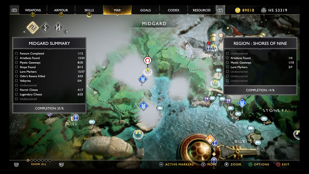 God of War Northri Stronghold