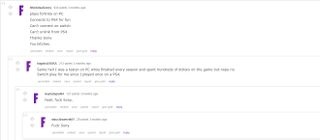 The Fortnite subreddit was full of angry comments when players realized they were locked out of playing on the Switch.