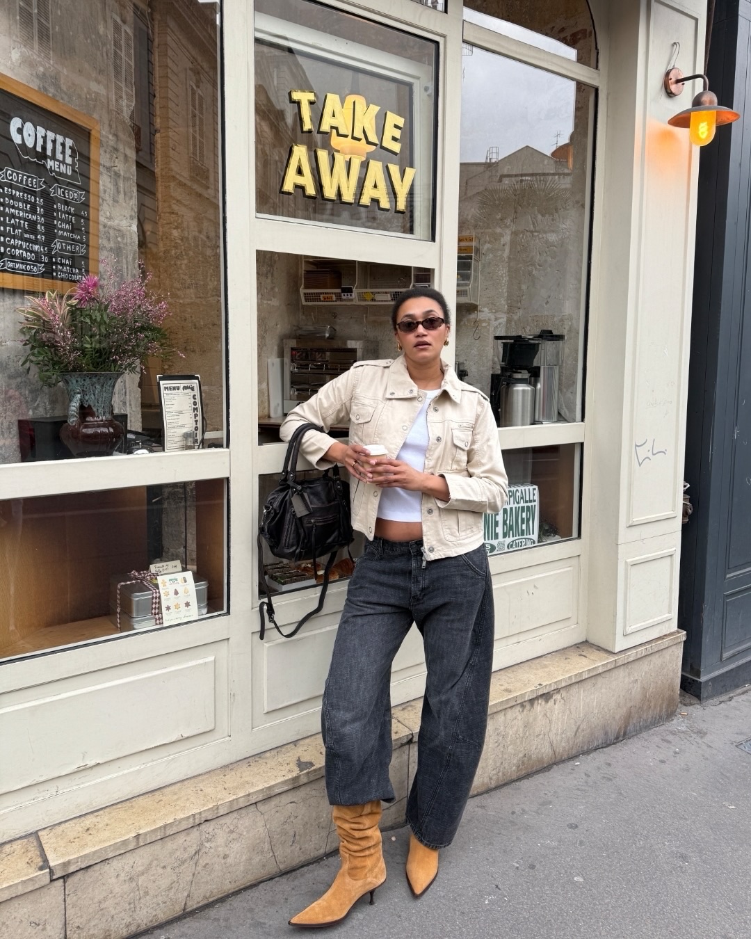 @lenafarl wearing summer outfits with boots