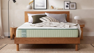 Koala mattress on a bed in a stylish but simple bedroom