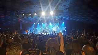 After some power issues, we managed to play a solid set. The crowd were totally rocking it. Anthrax, as usual, failed to disappoint.