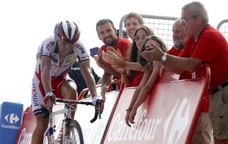 Joaquim Rodriguez (Katusha) fell short of the stage win
