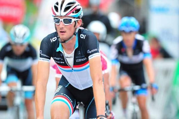 Frank Schleck (Leopard Trek) got no purchase on his attack.