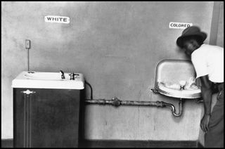 racial photograph of bathroom