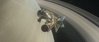 Cassini Grand Finale Ring Dive