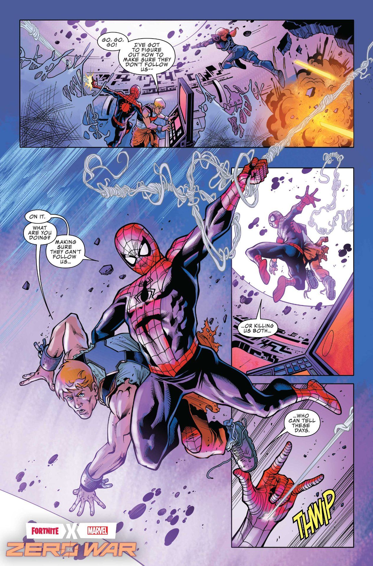Marvel X Fortnite: Zero War #1