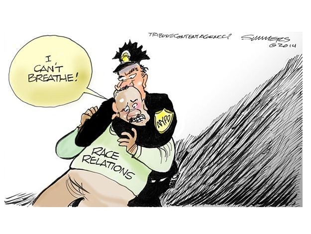 Editorial cartoon race relations